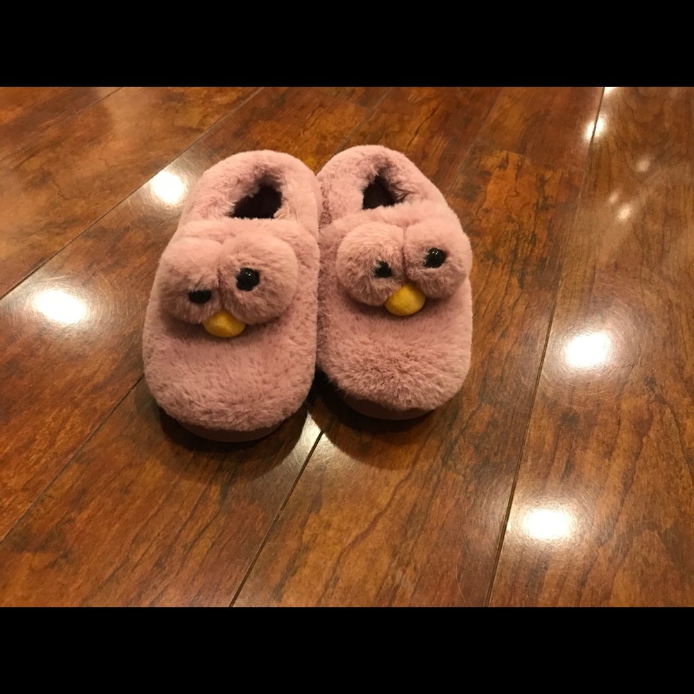 Blush slippers